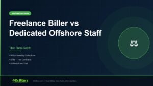Freelance Medical Biller vs Dedicated Offshore Staff Cost Comparison